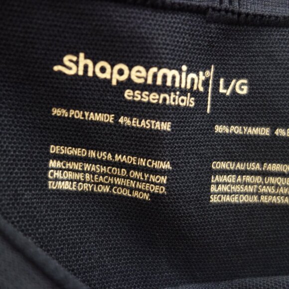 Shapermint Essentials high waisted Shaping Leggings in Black (L/ 8-12) NWT! - Picture 16 of 16